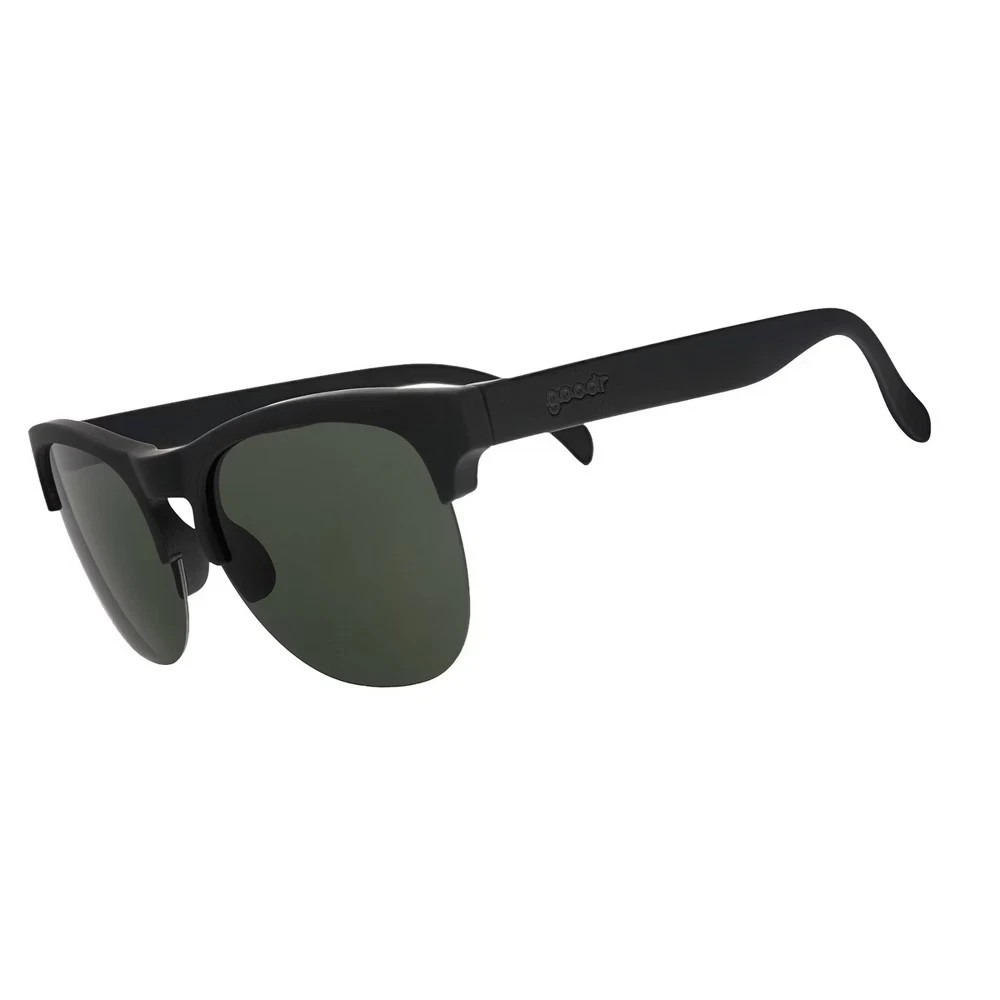 goodr Adult Members Only Misfit Plastic Square Sunglasses - Black 28330